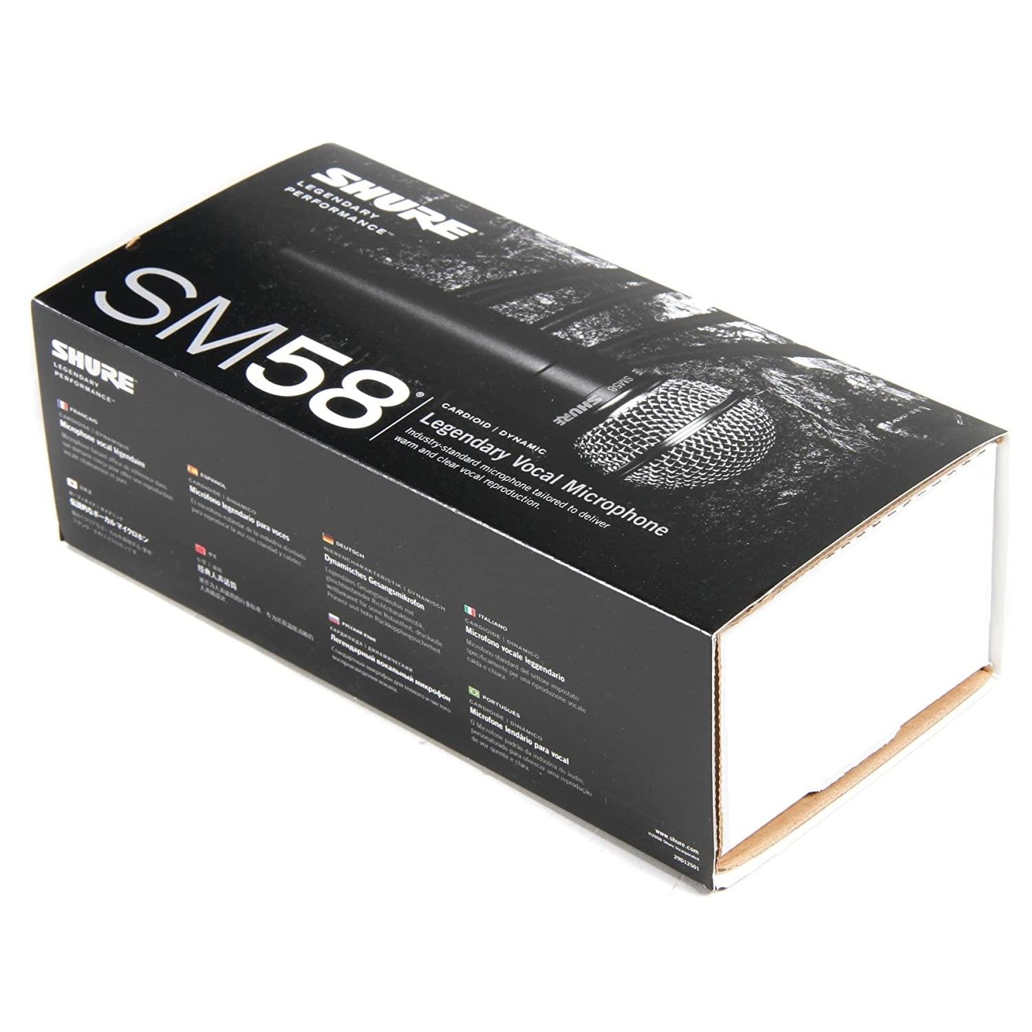 MICROFONE SHURE SM 58 C/FIO (PROSHOWS)