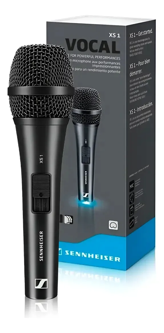 MICROFONE SENNHEISER XS-1 A CABO