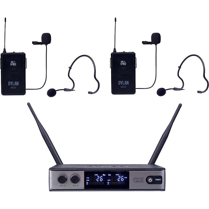 MICROFONE DYLAN S/ FIO HEADSET UDX 06 MULT
