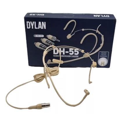 MICROFONE DYLAN S/ FIO HEADSET DH 55 BEGE
