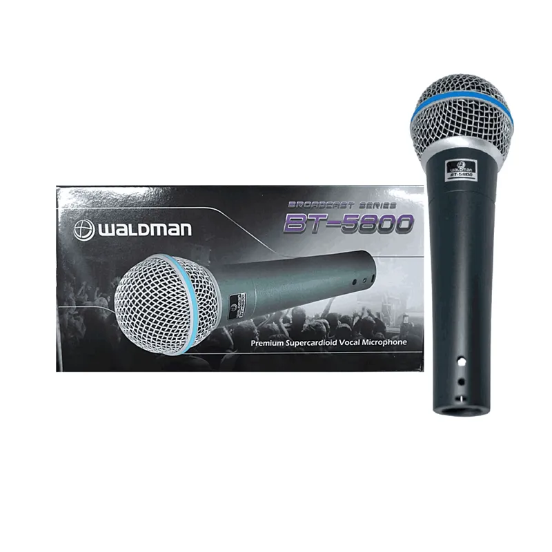 MICROFONE WALDMAN BT-5800 C/ FIO