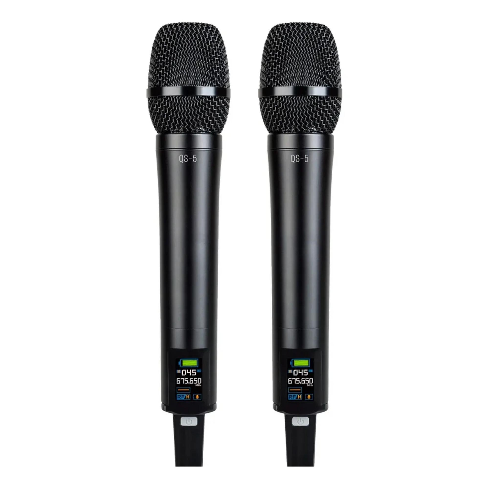 MICROFONE DYLAN S/ FIO DUPLO QS-5