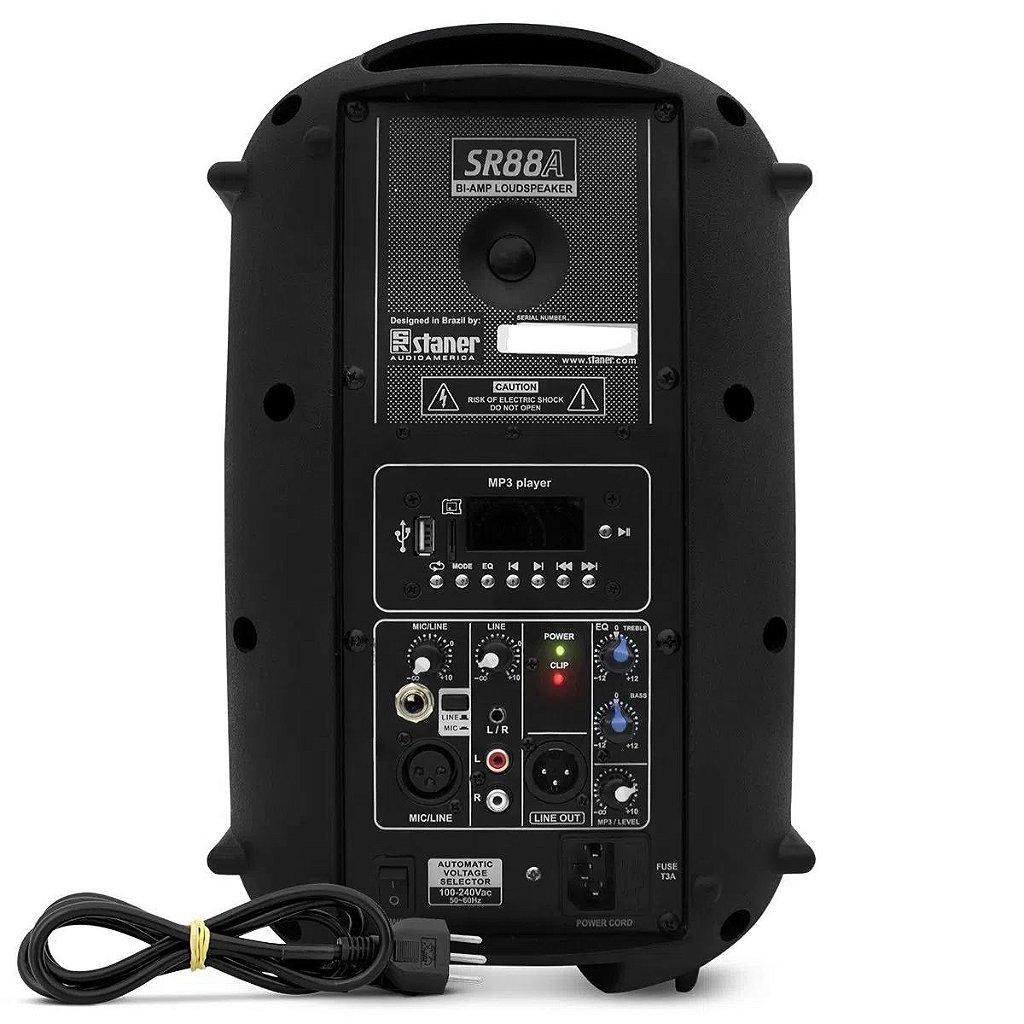 CAIXA FRENTE STANER SR-88A PRETA