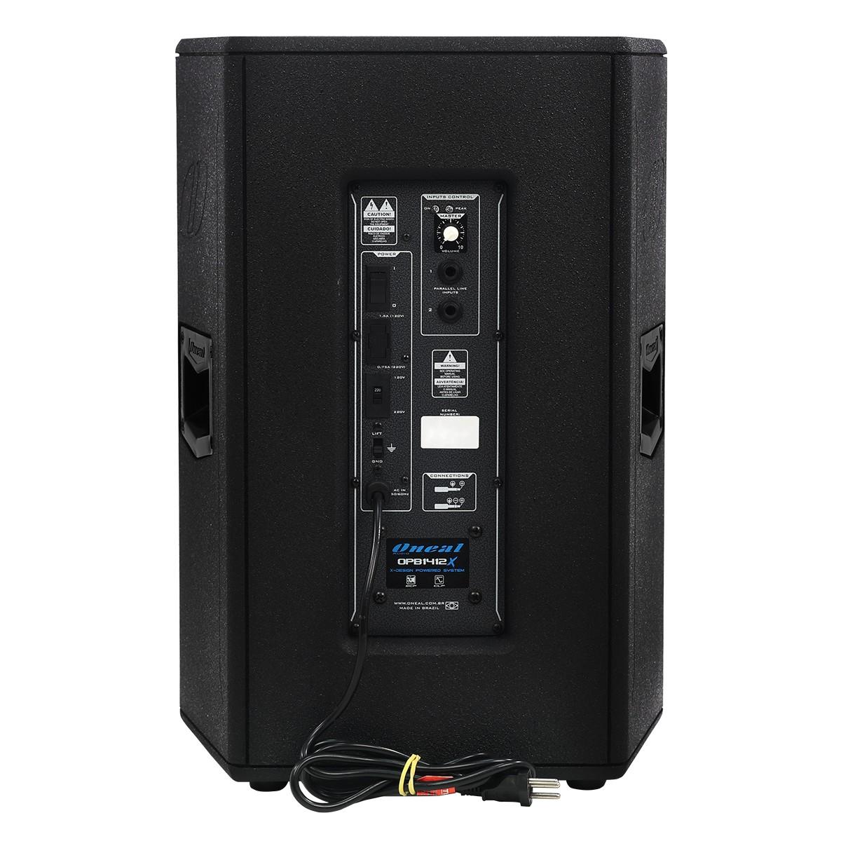 CAIXA FRENTE ONEAL OPB-1412X PT ATIVA