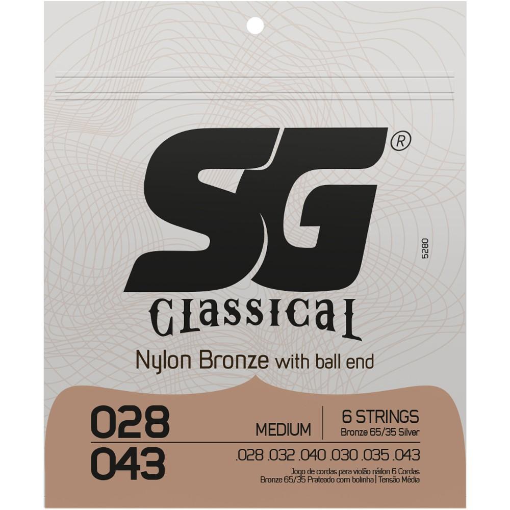 ENCORD. VIOLAO SG NYLON TENS MEDIA