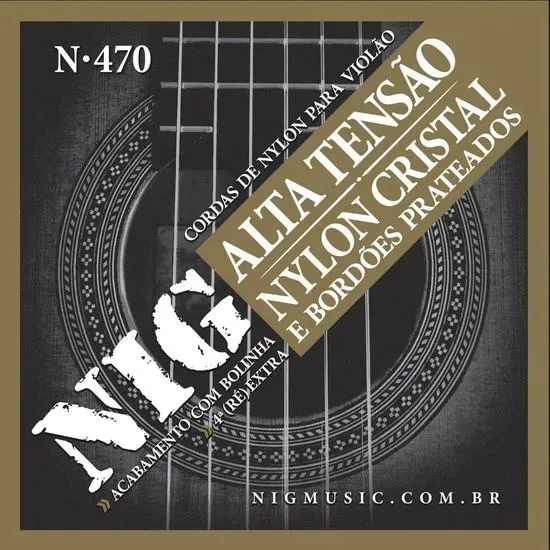 ENCORD. VIOLAO NIG NYLON N-470 T.PESADA
