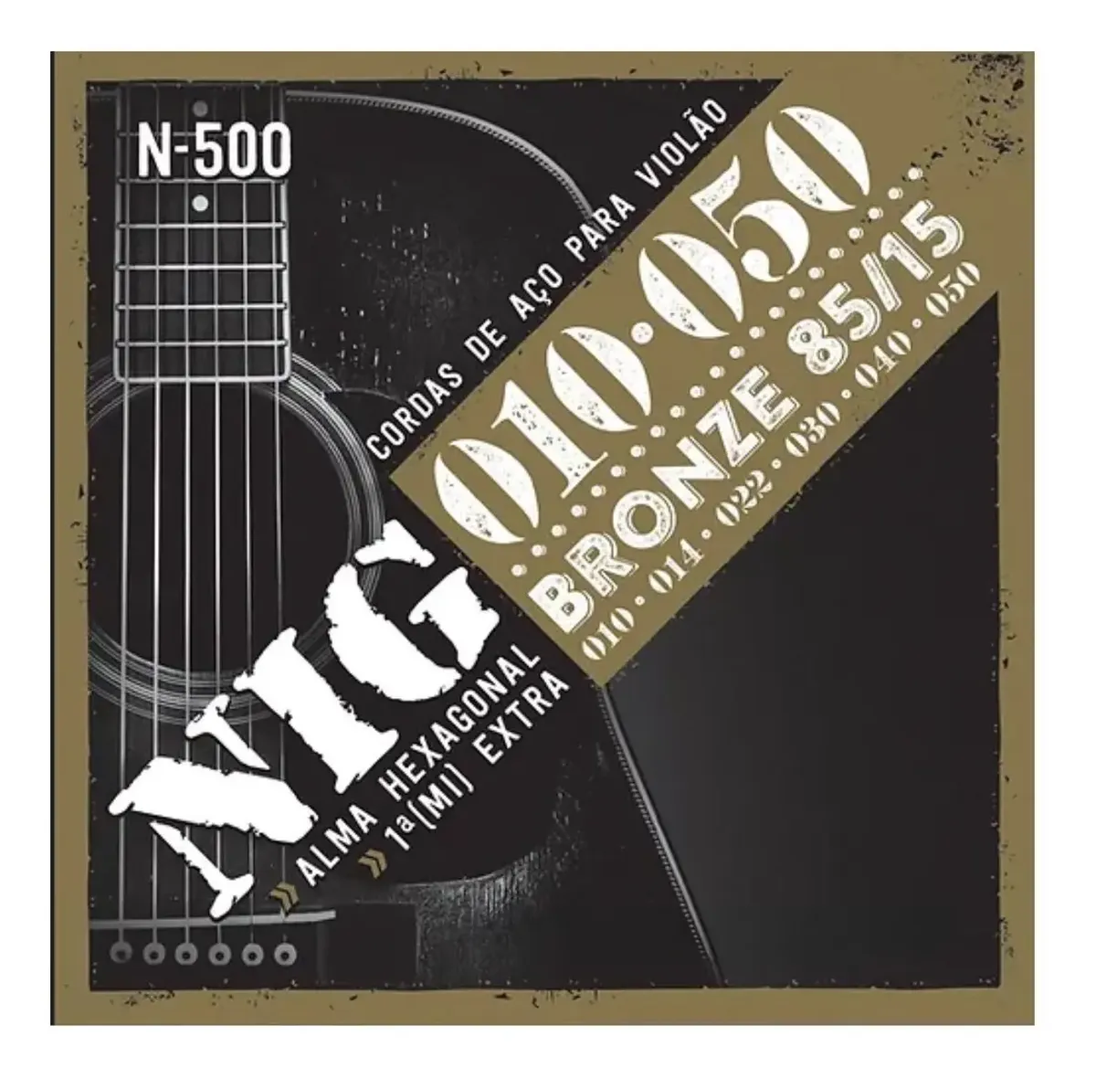ENCORD. VIOLAO NIG ACO N-500 010