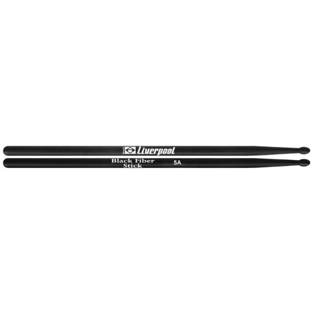BAQUETA LIVERPOOL 5A BLACK FIBER STICK 