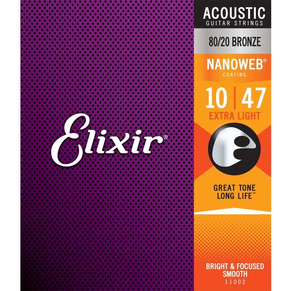 ENCORD. VIOLAO ELIXIR ACO 010 EXTRA LIGHT