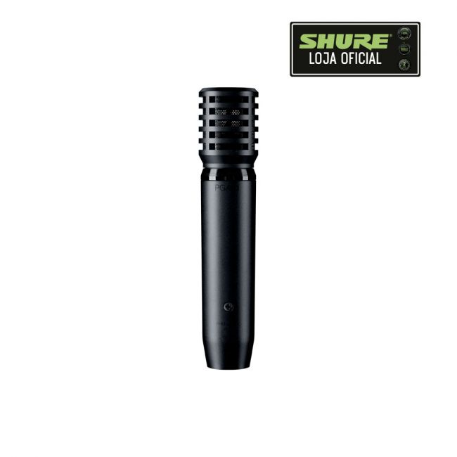 MICROFONE CONDENSADOR SHURE PGA81-LC